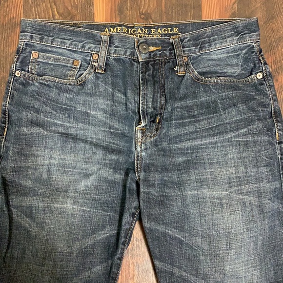 Men’s American Eagle Relaxed Straight fit jeans - Picture 2 of 8